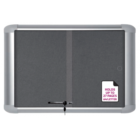 Vitrine Felt MASTERVISION SLIDING Vitrine Felt MASTERVISION SLIDING