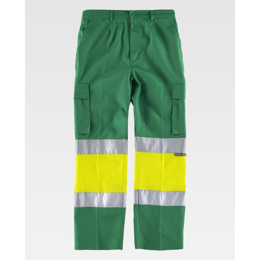 Calças de Alta Visibilidade Fluor