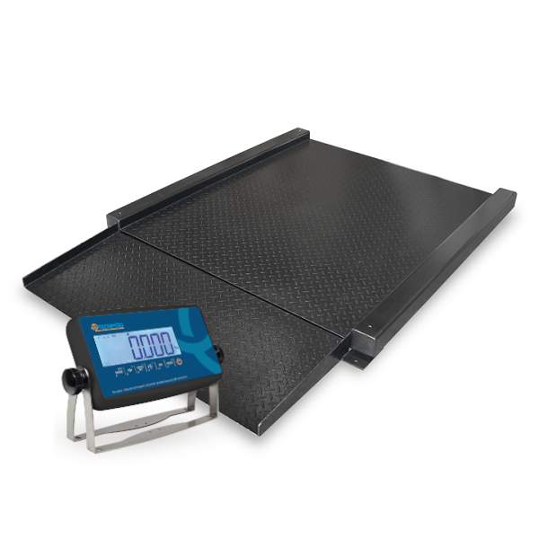 Plataforma Baixo Perfil BVR 1500x1200 1500kg + Indicador de peso BR15 ABS