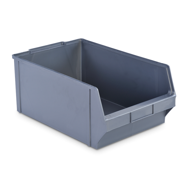 Caixa de stock - Cinza