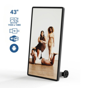 Display Publicitário Portátil LCD