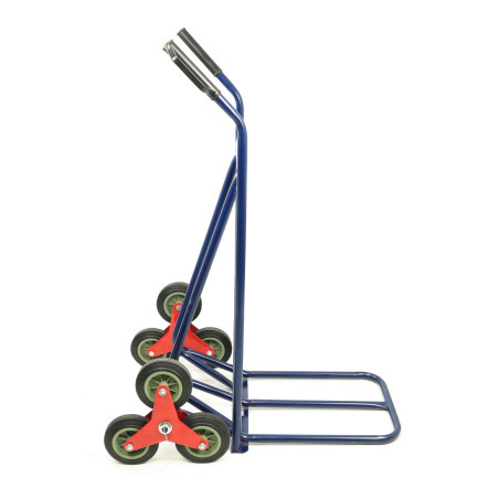 Carro Armazém Aço – Capacidade 150 kg, Ideal para Escadas