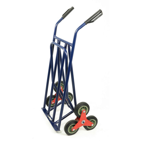 Carro Armazém Aço – Capacidade 150 kg, Ideal para Escadas