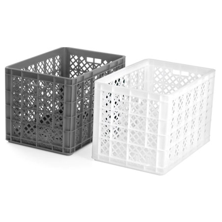 Caixa contentora retangular 600x400 perfurada