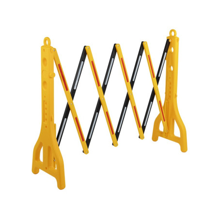 Rechargeable Reflective Barrier - Portable and Visible