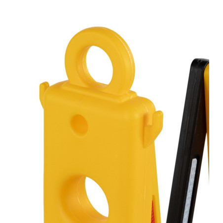 Rechargeable Reflective Barrier - Portable and Visible