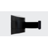 Barrera de pared con correa