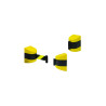 Wall barrier with strap