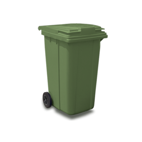 Contentor de Resíduos 240L com Rodas