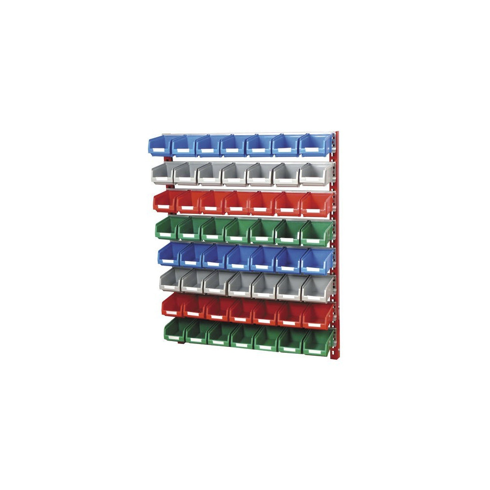 Estante de pared para cajas de almacenamiento