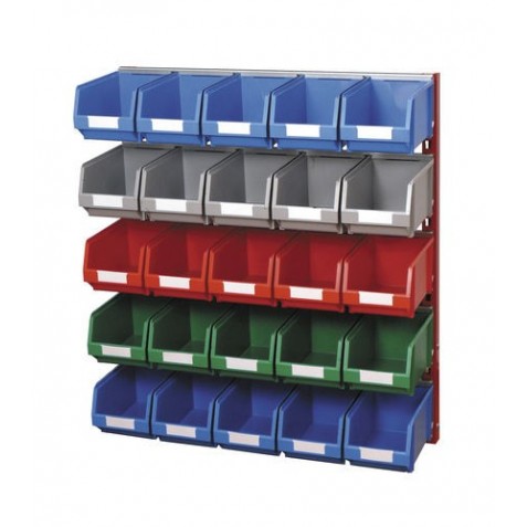 Estante de pared para cajas de almacenamiento