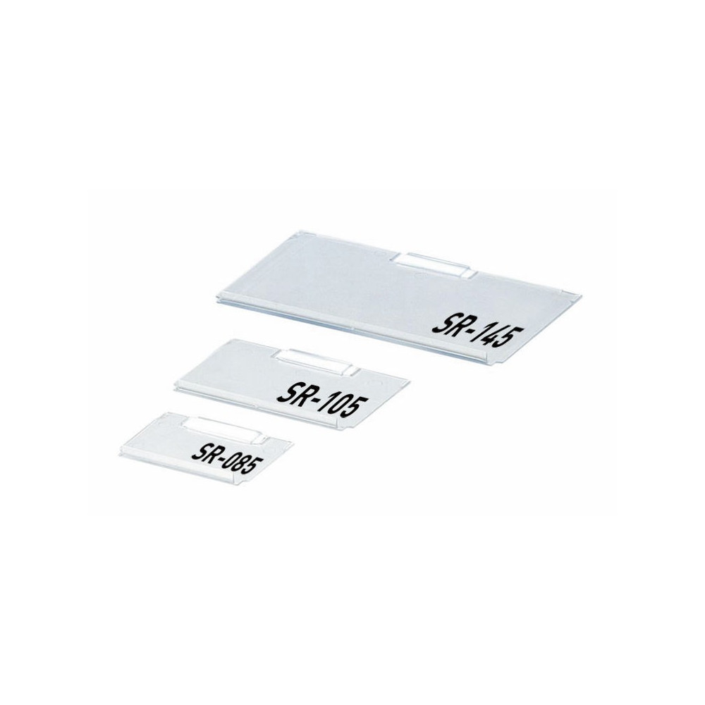 Divisores transversales para cajas de estantería