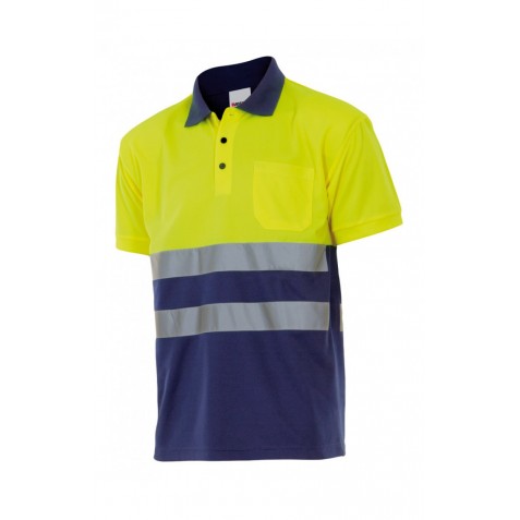 Polo Bicolor de Alta-Visibilidade série 173