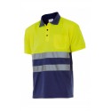 Polo Bicolor de Alta-Visibilidade série 173