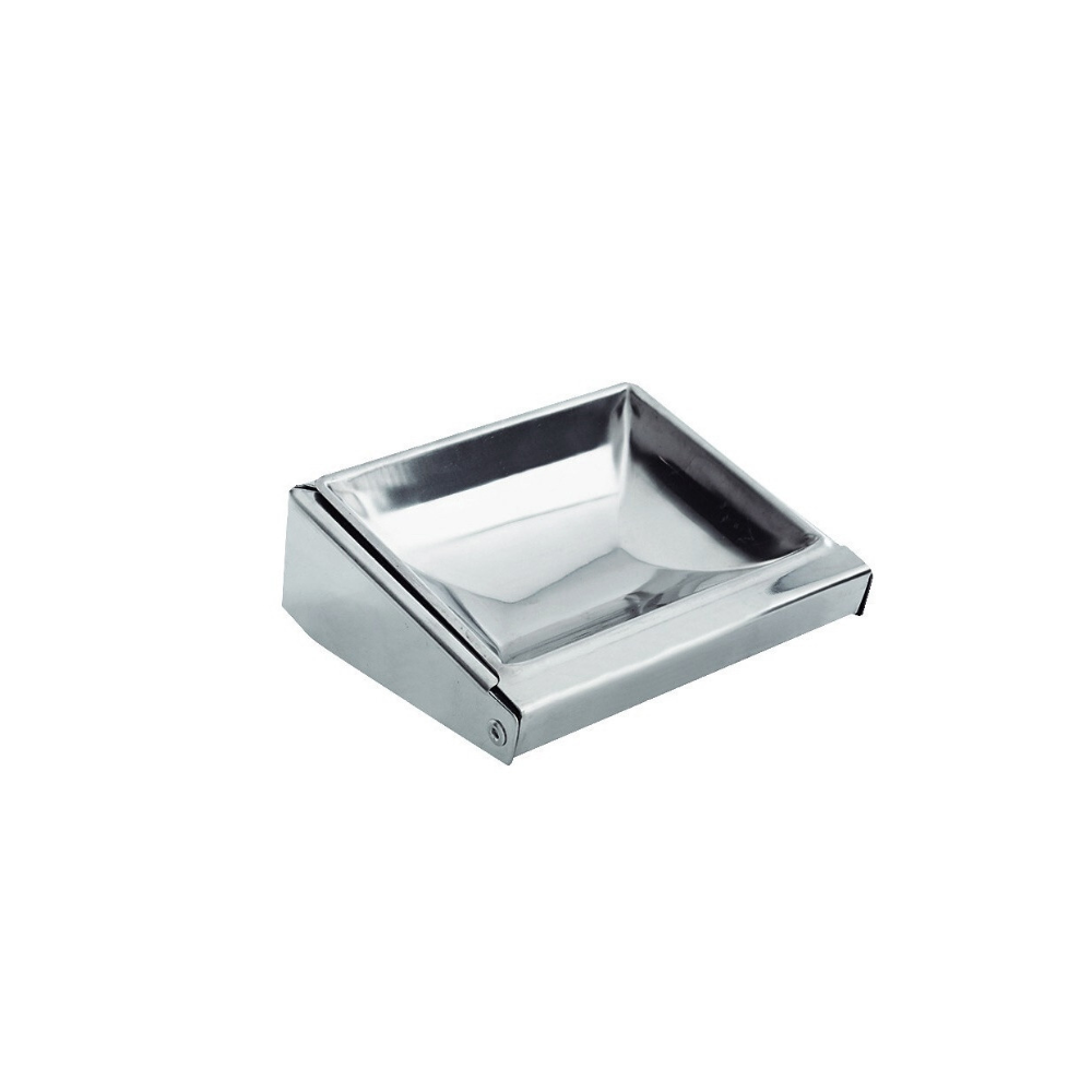 Cenicero de pared de acero inoxidable ideal para exteriores
