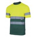 Camiseta técnica de alta visibilidad bicolor serie 305506