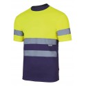 Camiseta técnica de alta visibilidad bicolor serie 305506