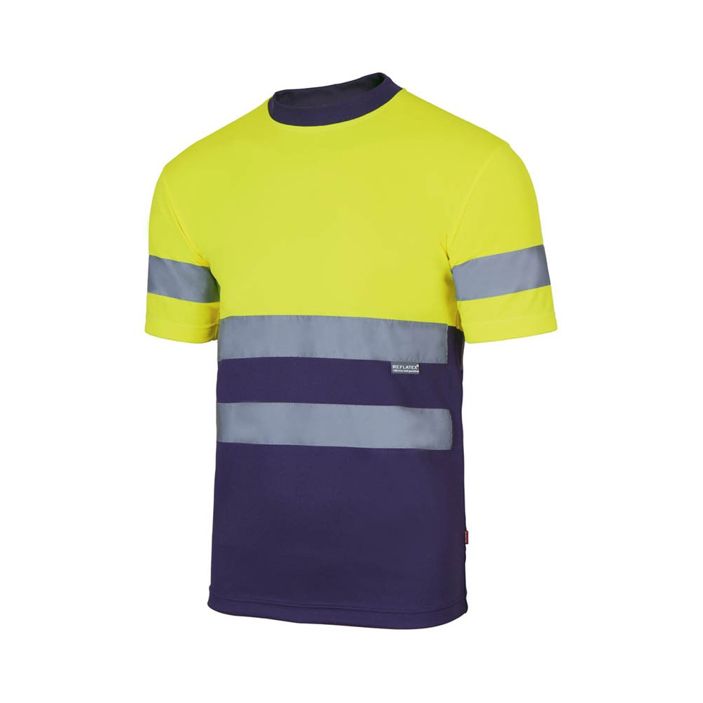 Camiseta técnica de alta visibilidad bicolor serie 305506