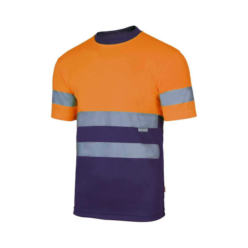 Camiseta técnica de alta visibilidad bicolor serie 305506