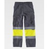 Pantalón de alta visibilidad bicolor