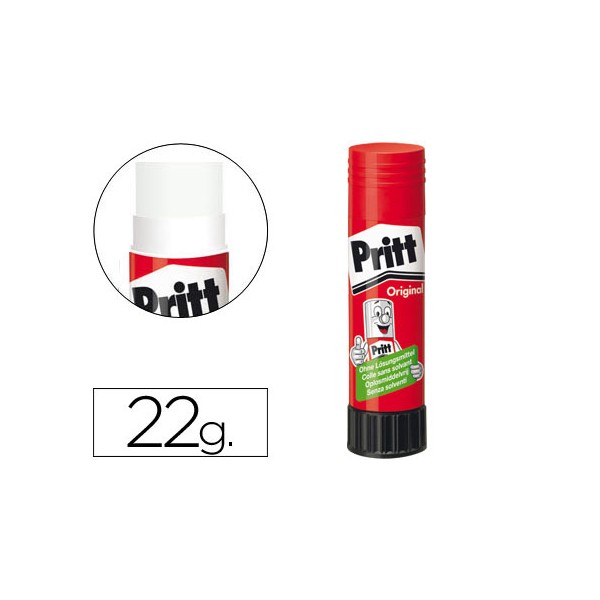 Cola em stick pritt de 22 gr