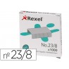 Agrafes rexel 23 8 aco caixa de 1000 unidades