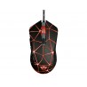 Rato trust gxt133 locx gaming otico luzes led 800 4000 ppp 6 botoes usb 20 cabo 180 m cor preto