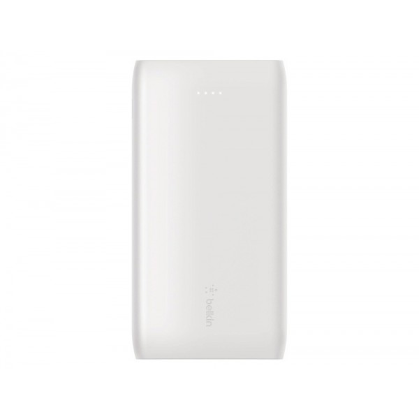 Bateria auxiliar belkin bpb001btwh boost charge usb c 18w usb a 12w pd 10k cabo usb c cor branco Bateria auxiliar belkin bpb001btwh boost charge usb c 18w usb a 12w pd 10k cabo usb c cor branco
