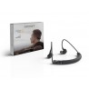 Auriculares groovy sport bluetooth neckband com microfone cor cinza escuro