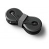 Auriculares groovy com microfone e estojo conector tipo c cor preto