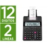 Calculadora casio hr 150rce impressora ecra lc papel 58 mm impressao bicolor 12 digitos ac dc cor preto
