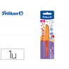Roller pelikan erase 20 apagavel ponta 07 mm tinta gel cor vermelho