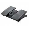 Apoio de pes plastico q connect ajustavel direita esquerda 2 alturas efeito massagem 430x320x110 mm