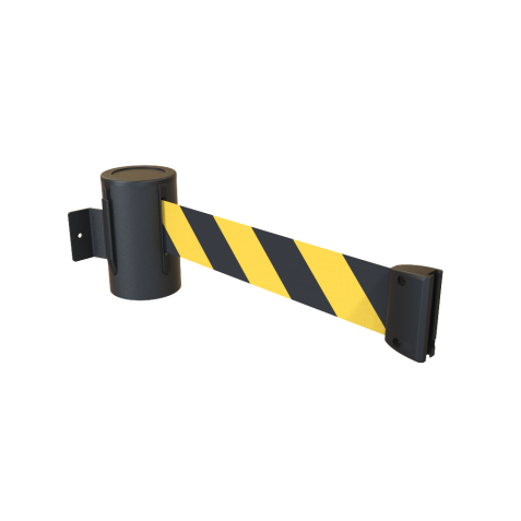 Poste de plástico industrial WALL BASIC con cinta adhesiva