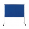 Estrutura e quadro feltro azul ULTIMATE PLUS HORIZONTAL 1200x1200mm