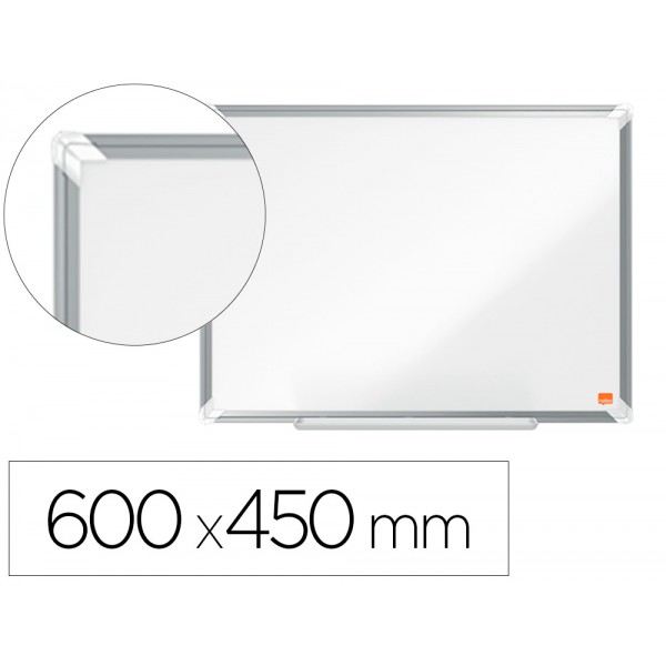 Quadro branco nobo premium plus melamina 600x450 mm