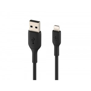 Cabo lightning belkin caa001bt2mbk a usb a boost charge comprimento 2 m cor preto