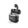 Auricular ngs artica crown sem fios alcance 10 m base de carga controlo tatil autonomia 32 horas usb c cor preto
