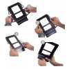 Suporte de metal dobrado à mão para porta folhetos - Hand Folded Metal Holder