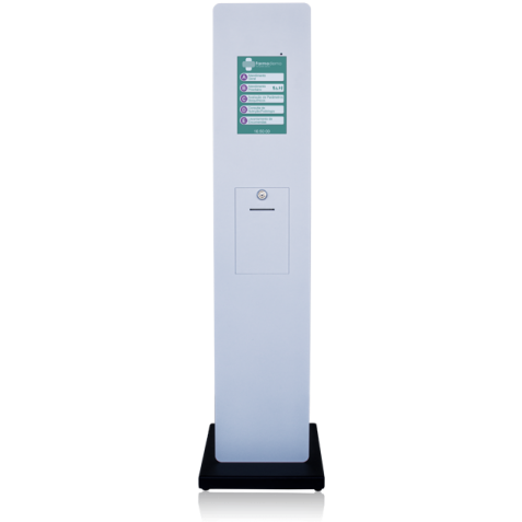 Quiosque / Dispensador de Senhas Ultra Compacto de Ecrã Touch Quiosque / Dispensador de Senhas Ultra Compacto de Ecrã Touch