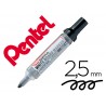 Marcador pentel para quadro branco easyflo recarregavel cor preto