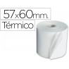 Rolo de calculadora exacompta termico 57 mm x 60 mm 55 g m2