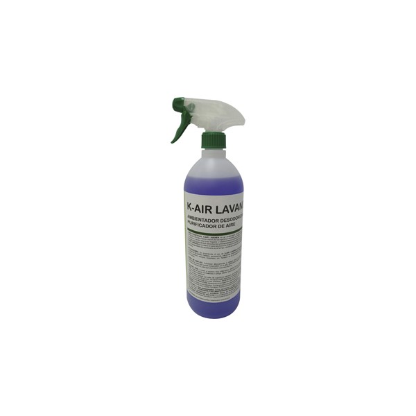 Ambientador spray ikm k air odor flor de lavanda garrafa de 1 litro