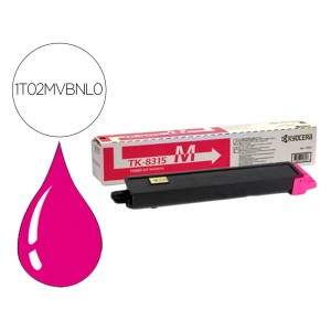 Toner kyocera tk 8315m taskalfa 2550ci magenta 6000 paginas