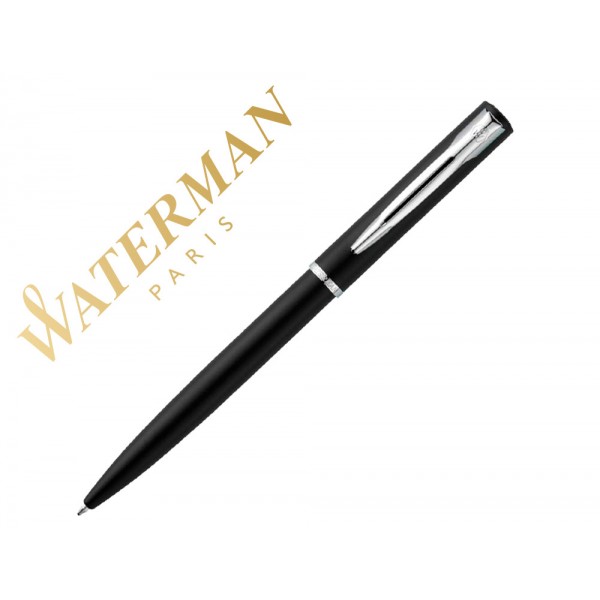 Esferografica waterman allure lacada preto em estojo de oferta