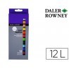 Pastel de oleo daler rowney simply suave caixa 12 cores sortidas