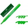 Marcador faber fluorescente textliner 38 verde