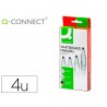 Marcador q connect quadro branco 4 cores sortidas ponta redonda 30 mm