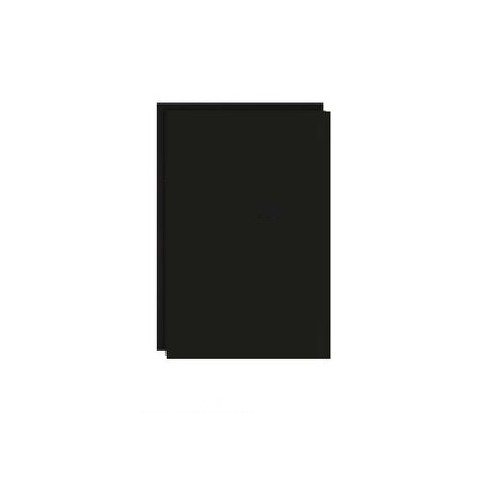 Jogo de 2 folhas negras| para expositores de cavalete Jogo de 2 folhas negras| para expositores de cavalete