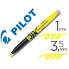 Marcador pilot frixion light apagavel ponta de fibra cor amarelo